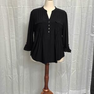 Elegant Black Women's Top